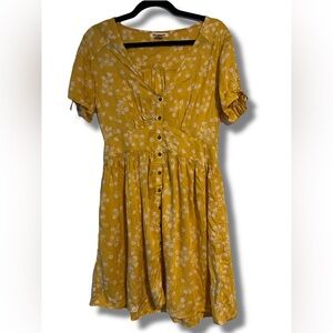 Billabong Yellow Floral Dress